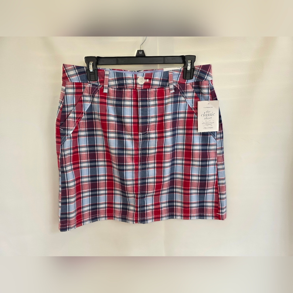 Croft & Barrow Mid Rise Skort Women's Size 8
